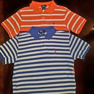 Lot of 2 Polo Ralph Lauren boys size 8/10 polos